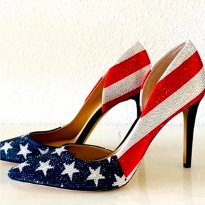 American Flag Pumps! 🇺🇸❤️